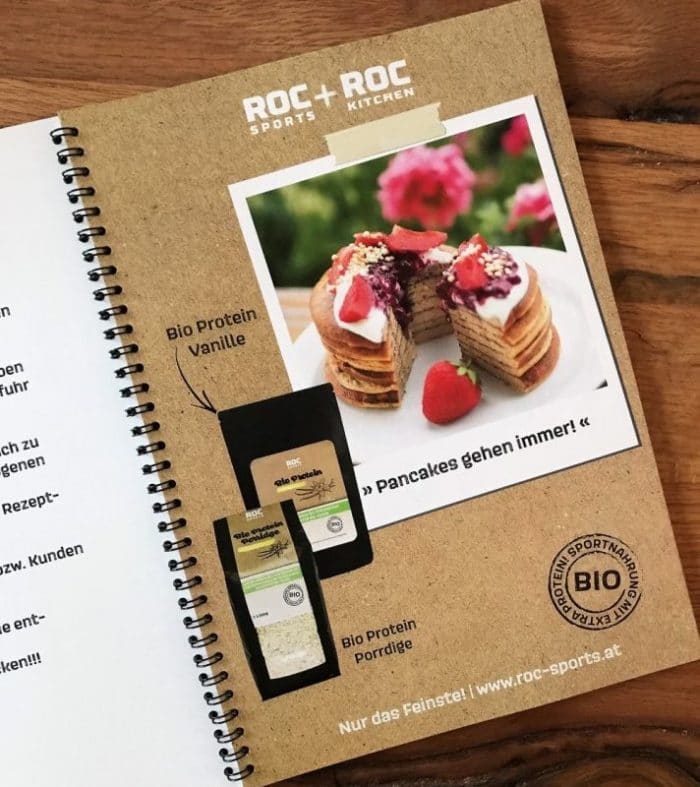 ROC Sports & Kitchen - Rezeptbuch Pancakes - LebensForm Shop