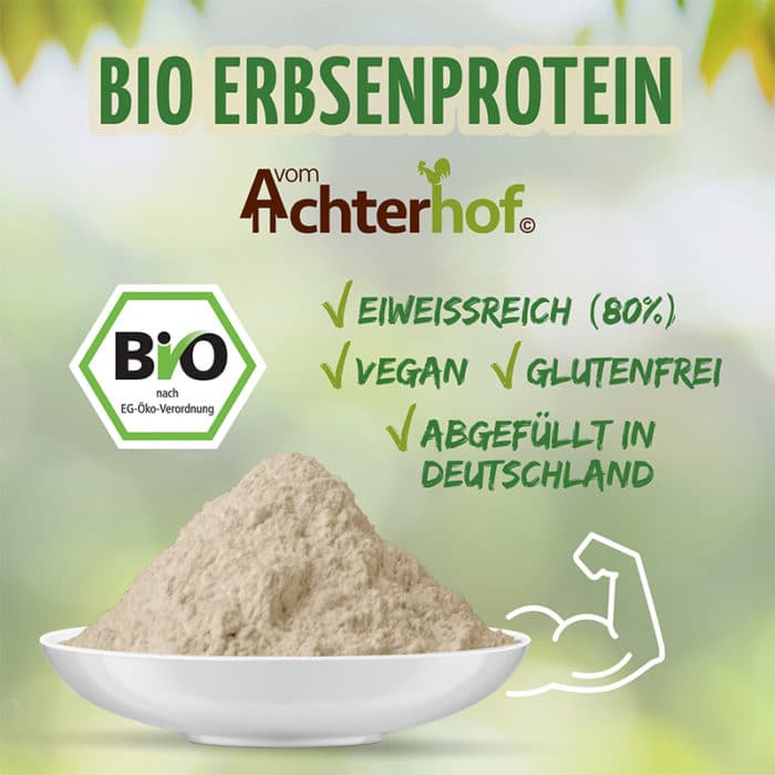 BIO Erbsenprotein Inhalt- LebensForm Shop