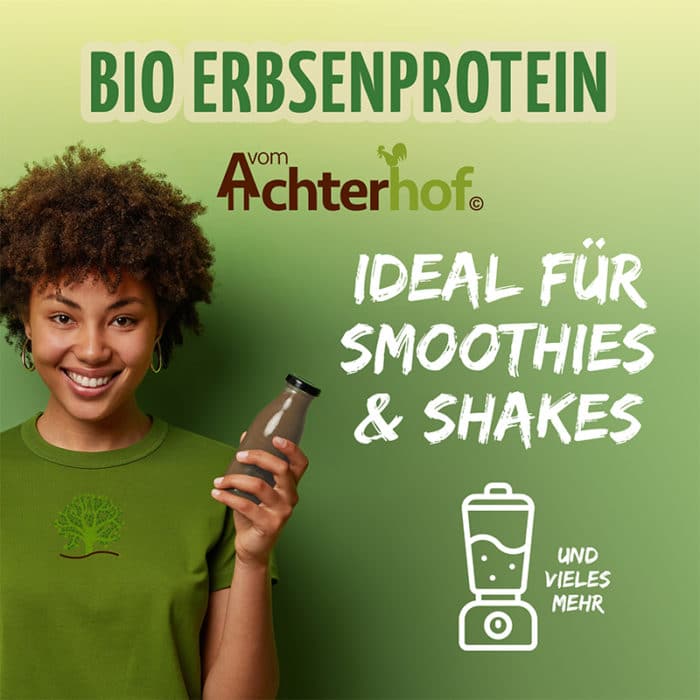 BIO Erbsenprotein Shake - LebensForm Shop