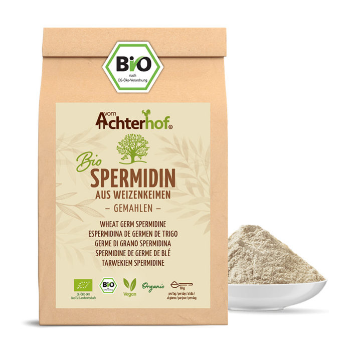 BIO Spermidin aus Weizenkeimen 500g - LebensForm Shop
