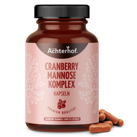 Cranberry Mannose Komplex Kapseln (180 Kapseln) - LebensForm