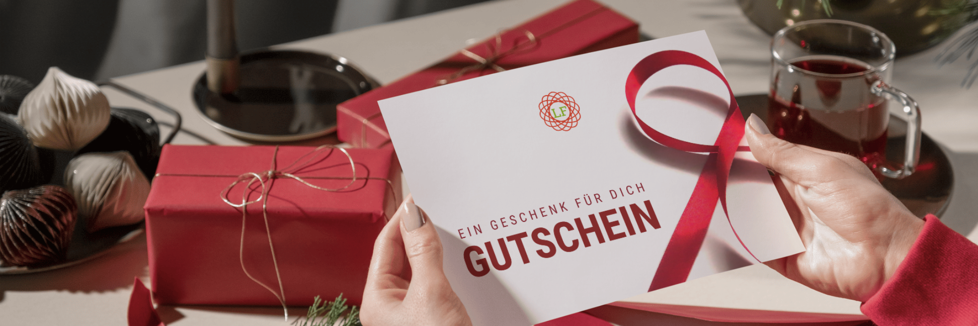 Gutscheine von LebensForm als Geschenk