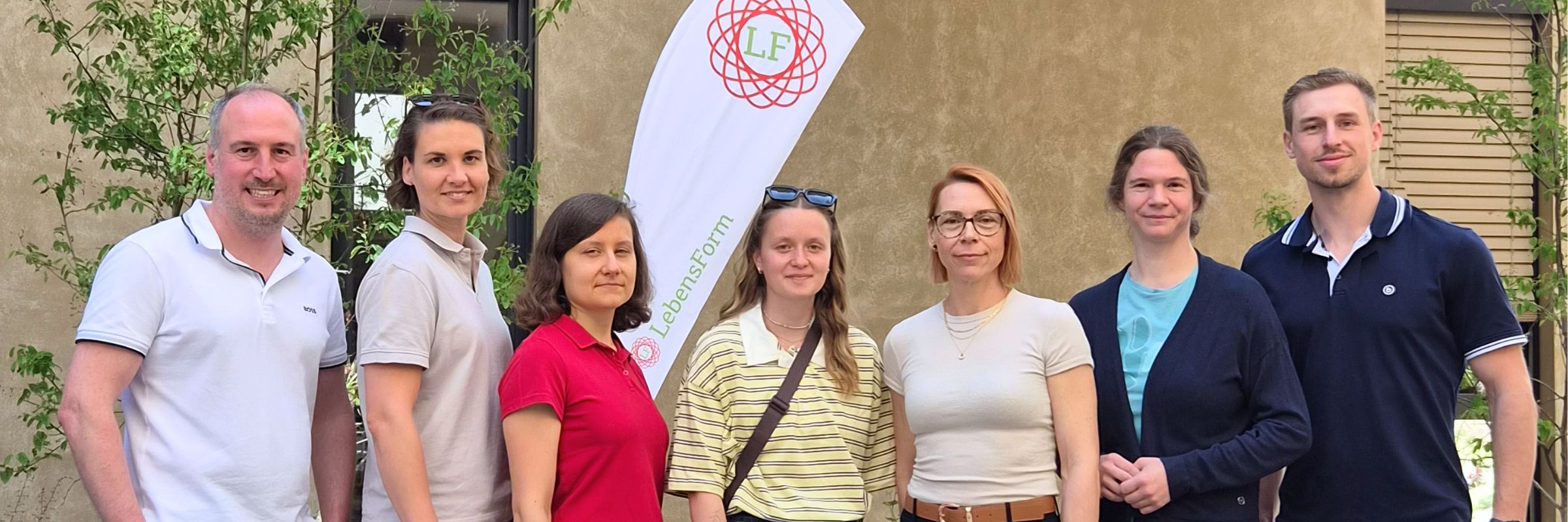 Tag der offenen Tür LebensForm Physiotherapie , Ergotherapie und Osteopathie Teamfoto TherapeutInnen